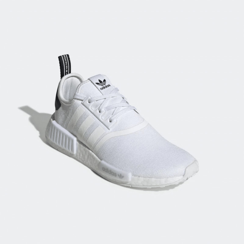 Adidas men's nmd r1 cloud white/cloud white/gum hotsell